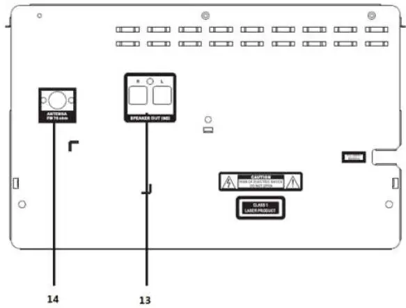 BLAUPUNKT MS40BT Micro System with Bluetooth and CDUSB Player Fig5