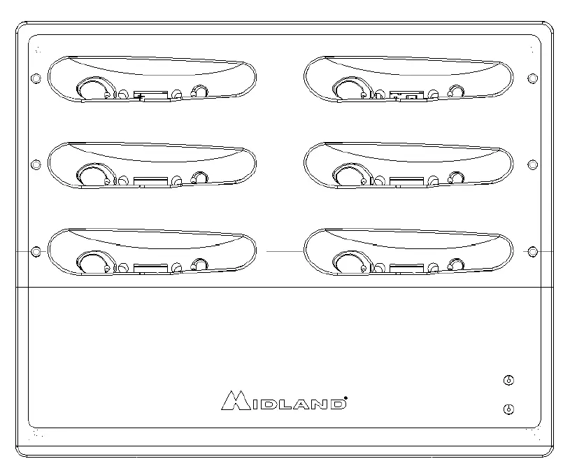 MIDLAND TeamComm Desktop Charger FIG 4