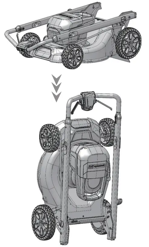 greenworks pro MO60L06 60V Battery Cordless Walk Behind Lawn Mower - overview 2
