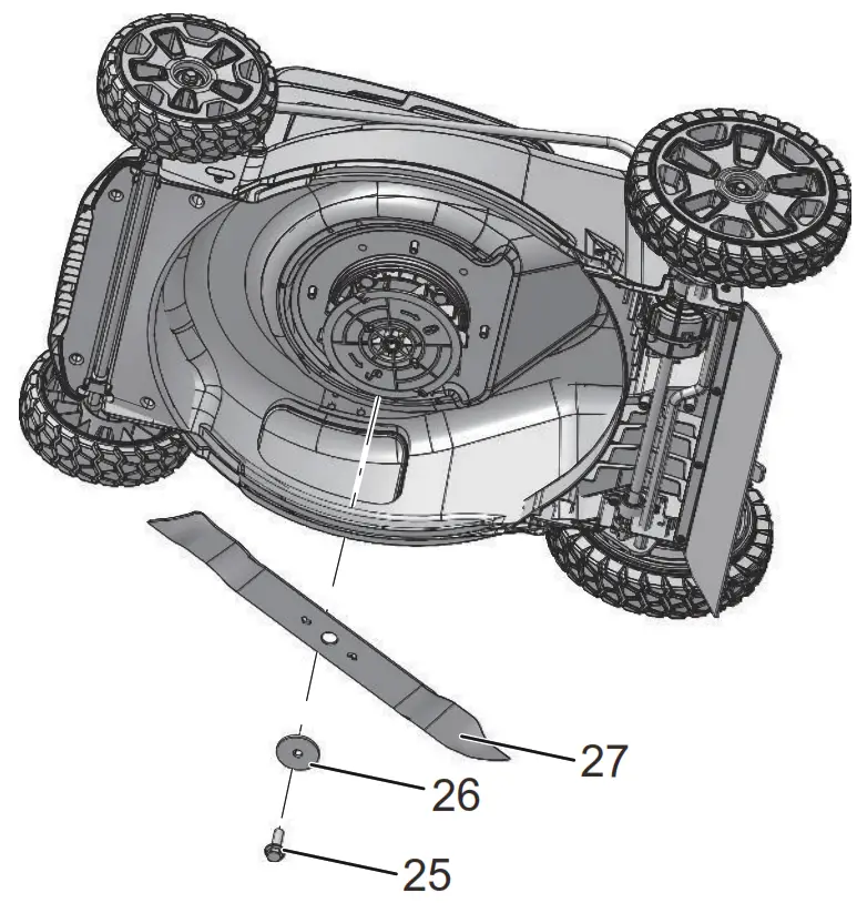 greenworks pro MO60L06 60V Battery Cordless Walk Behind Lawn Mower - overview 3