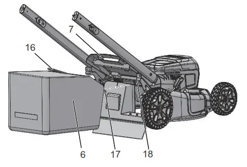 greenworks pro MO60L06 60V Battery Cordless Walk Behind Lawn Mower - overview 9