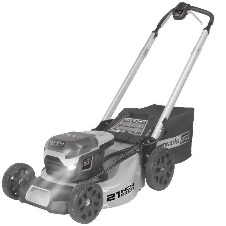 greenworks pro MO60L06 60V Battery Cordless Walk Behind Lawn Mower