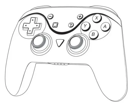 YCCTEAM YCC SW4004 Wireless Pro Game Controller