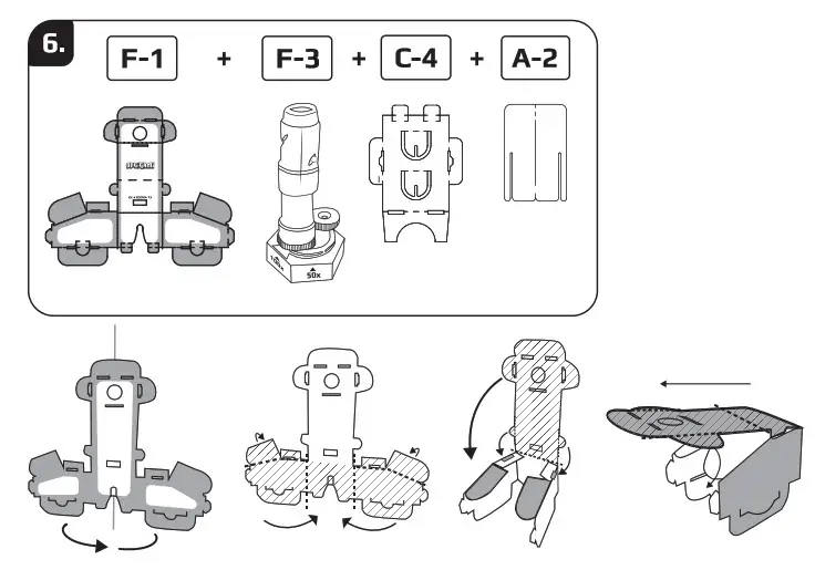 CARSON OG 100 Optigami Build Your Own Microscope Kit - Product Overview 10