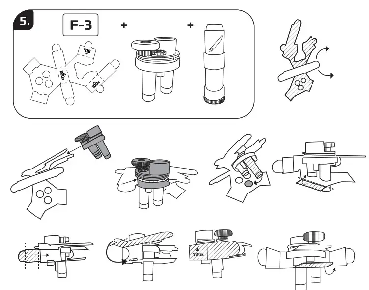 CARSON OG 100 Optigami Build Your Own Microscope Kit - Product Overview 8