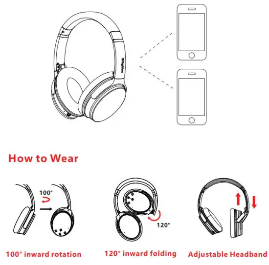 Srhythm NC25 Active Noise Cancelling Headphone - figure 4