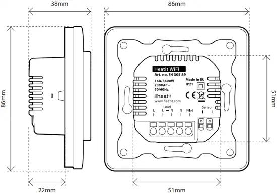Product Dimensions