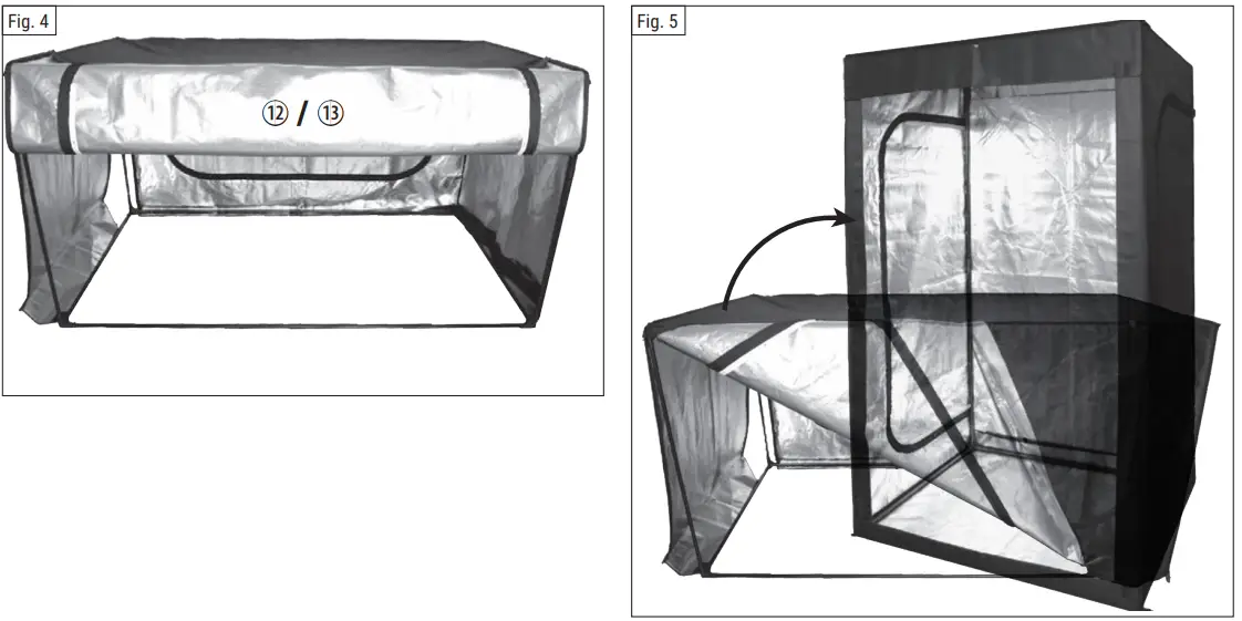 BRESSER F004018 Photo tent with LED lighting - fig 2