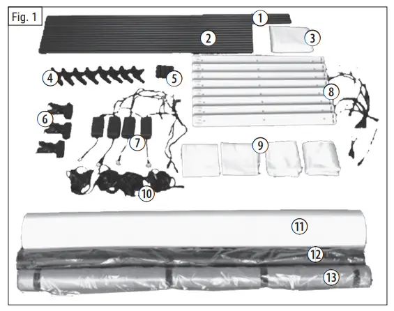 BRESSER F004018 Photo tent with LED lighting - fig 4