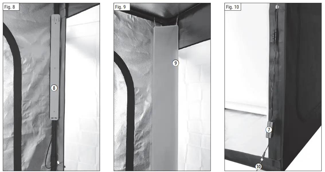 BRESSER F004018 Photo tent with LED lighting - fig