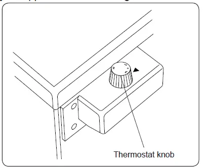 MontPellier MZF48W-1 48cm Under Counter Freezer  Fridge 2