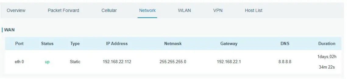 Milesight UG67 Outdoor LoRaWAN Gateway - Ethernet port