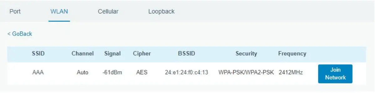 Milesight UG67 Outdoor LoRaWAN Gateway - Join Network