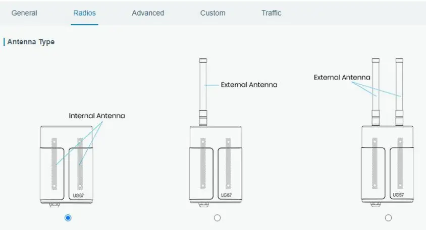 Milesight UG67 Outdoor LoRaWAN Gateway - Radio