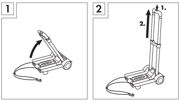 PARKSIDE PUTK 50 B1 Folding Load Carrier 1