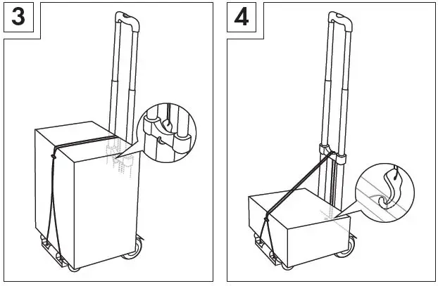 PARKSIDE PUTK 50 B1 Folding Load Carrier 2