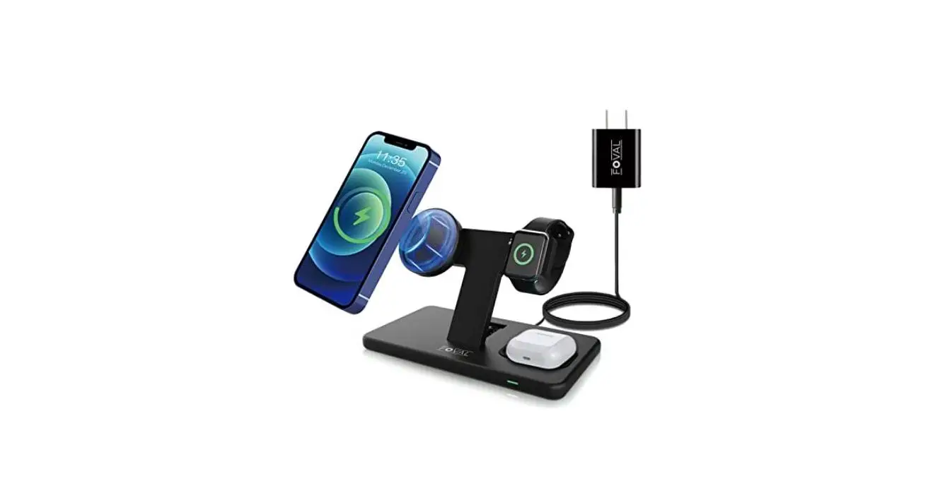 Shenzhen Xiaojiu Technology Z9 5-in-1 Magnetic Wireless Charging Pad User Manual Shenzhen Xiaojiu Technology Z9 5-in-1 Magnetic Wireless Charging Pad User Manual