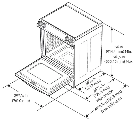 SAMSUNG-NE63T8311SS-AA-6.3-cu. ft.-Smart-Slide-in-Electric-Range-with-Convection-in-Stainless-Steel-fig5