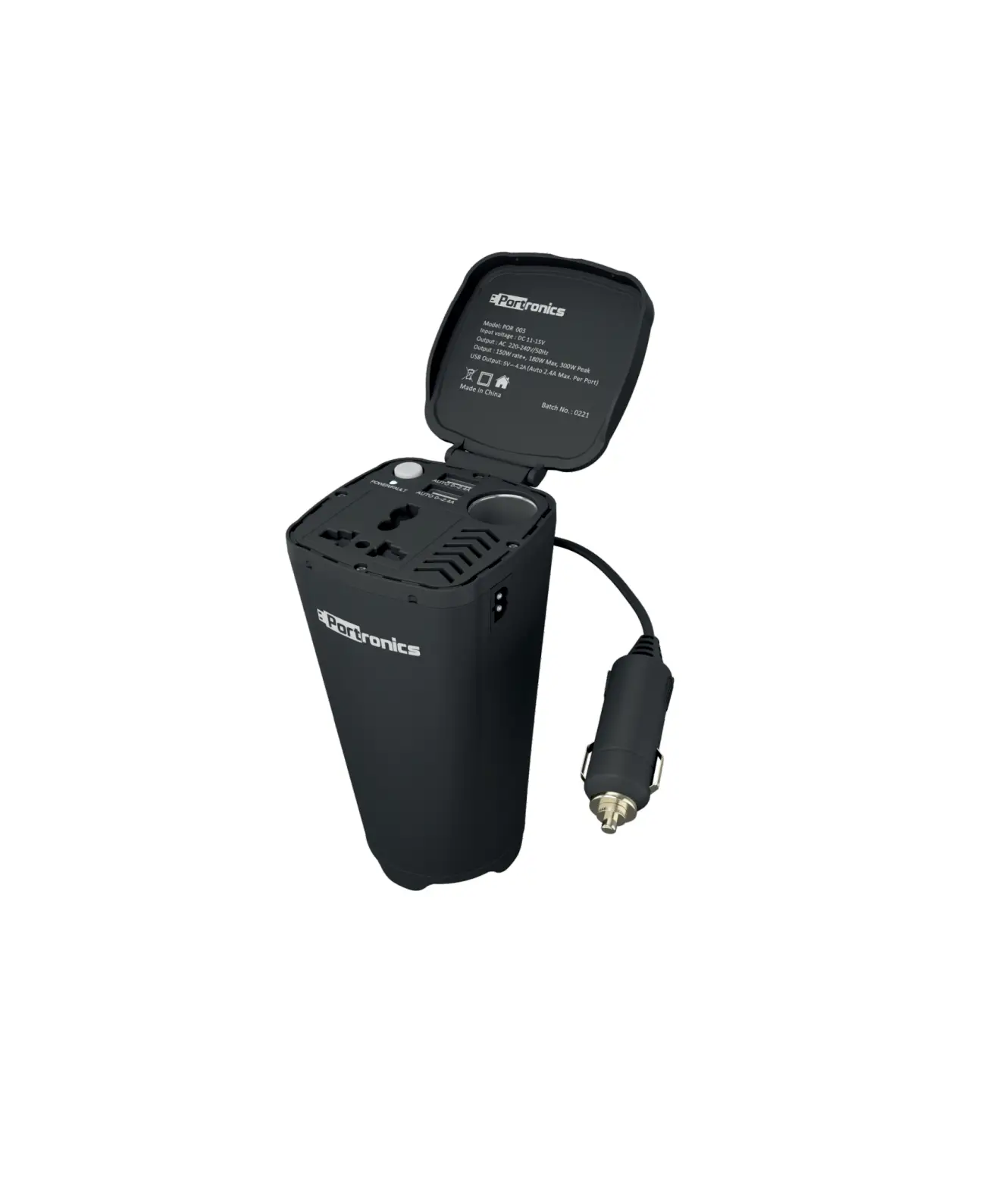 Portronics 150w Car Power Inverter User Guide