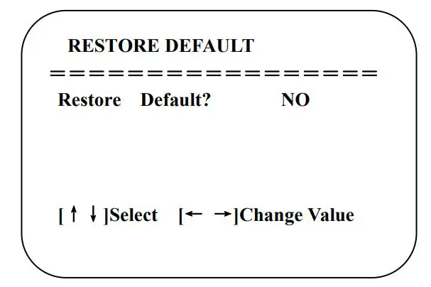 OTON TECHNOLOGY KC400 All-In-One Video Bar - Restore Default