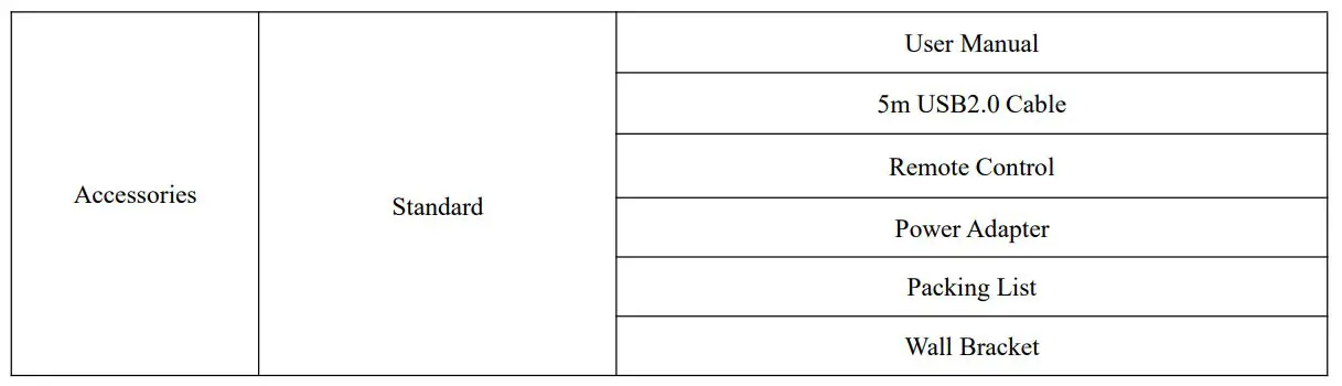 OTON TECHNOLOGY KC400 All-In-One Video Bar - Standard accessories in the box