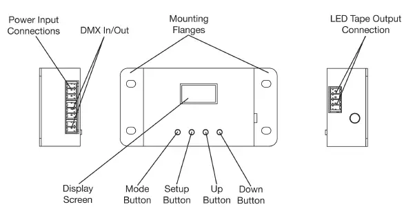 ELATION-PIX170 Pixel-Driver-170-Professional-Tape Driver- FIG 1