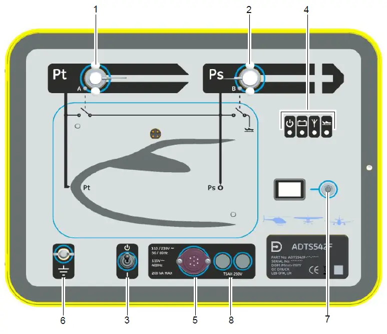 Druck -542F -Air- Data -Test -Set -FIG 9