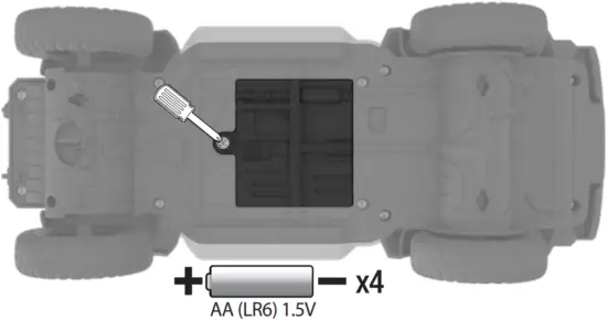 JURASSIC WORLD BATTERY INSTALLATION A