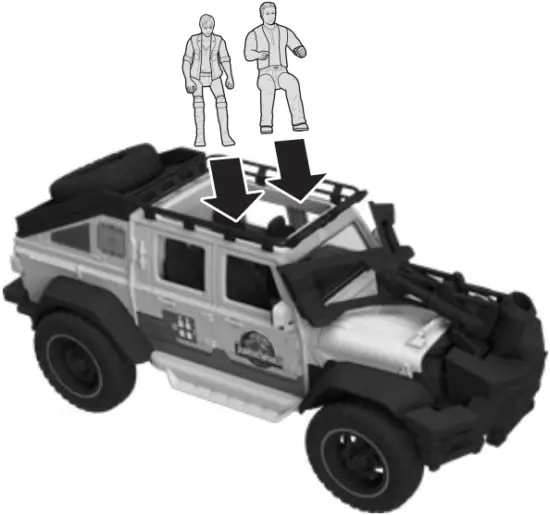 JURASSIC WORLD LOAD FIGURES