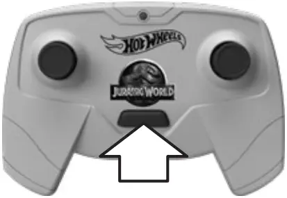 JURASSIC WORLD PAIRING THE REMOTE CONTROLLER AND VEHICLE B