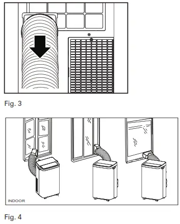 ROWENTA AU56XXF0 Local Air - exhausted