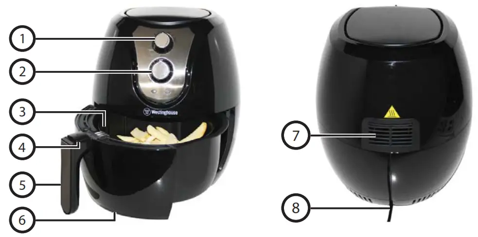 Westinghouse Opti-Fry Air Oven Instruction- 02
