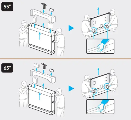 SAMSUNG 55LS03A The Frame Art Mode 4K Smart TV - figure 1