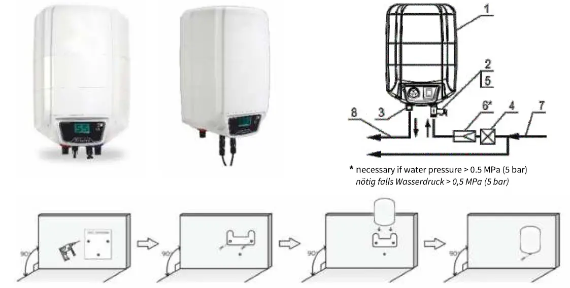 Alpha Solar PVB-10 Photovoltaic Water Heater-1