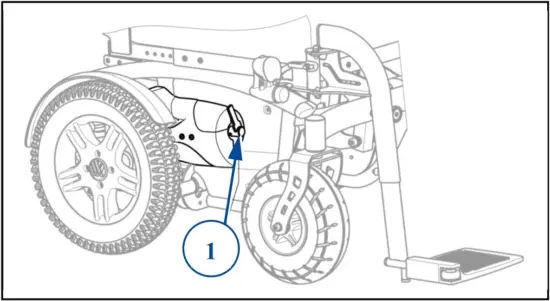 Vermeiren Forest 3+ Electric wheelchair - DRIVING