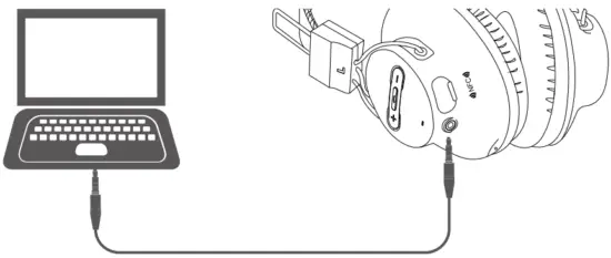 Avantree BTHS AS9 NFC Bluetooth Stereo Headphones - wired headphone