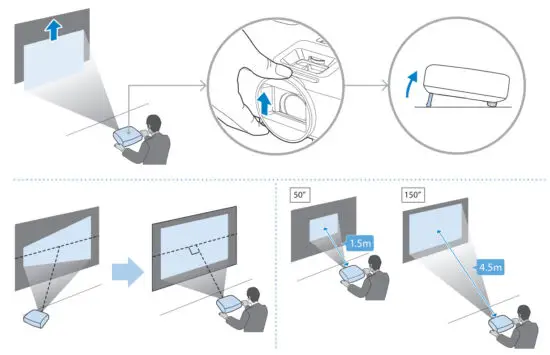 EPSON EH TW5825 EH TW5705 Home Theatre Android TV - figure 1