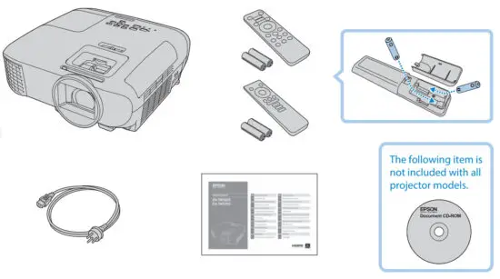 EPSON EH TW5825 EH TW5705 Home Theatre Android TV - figure