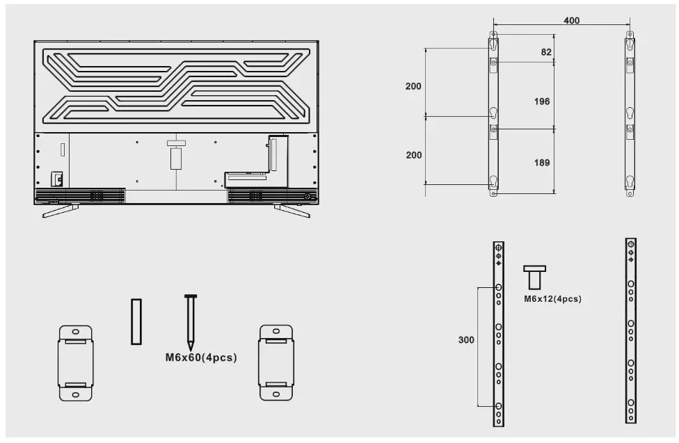 kogan Agora Smart 4K LED TV - Assembling the Stand-