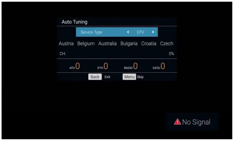 kogan Agora Smart 4K LED TV - Auto Search
