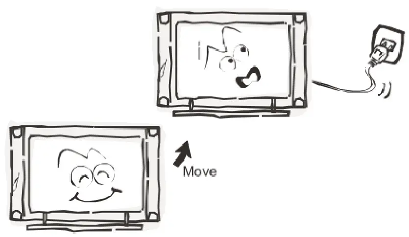 kogan Agora Smart 4K LED TV - Do not place this