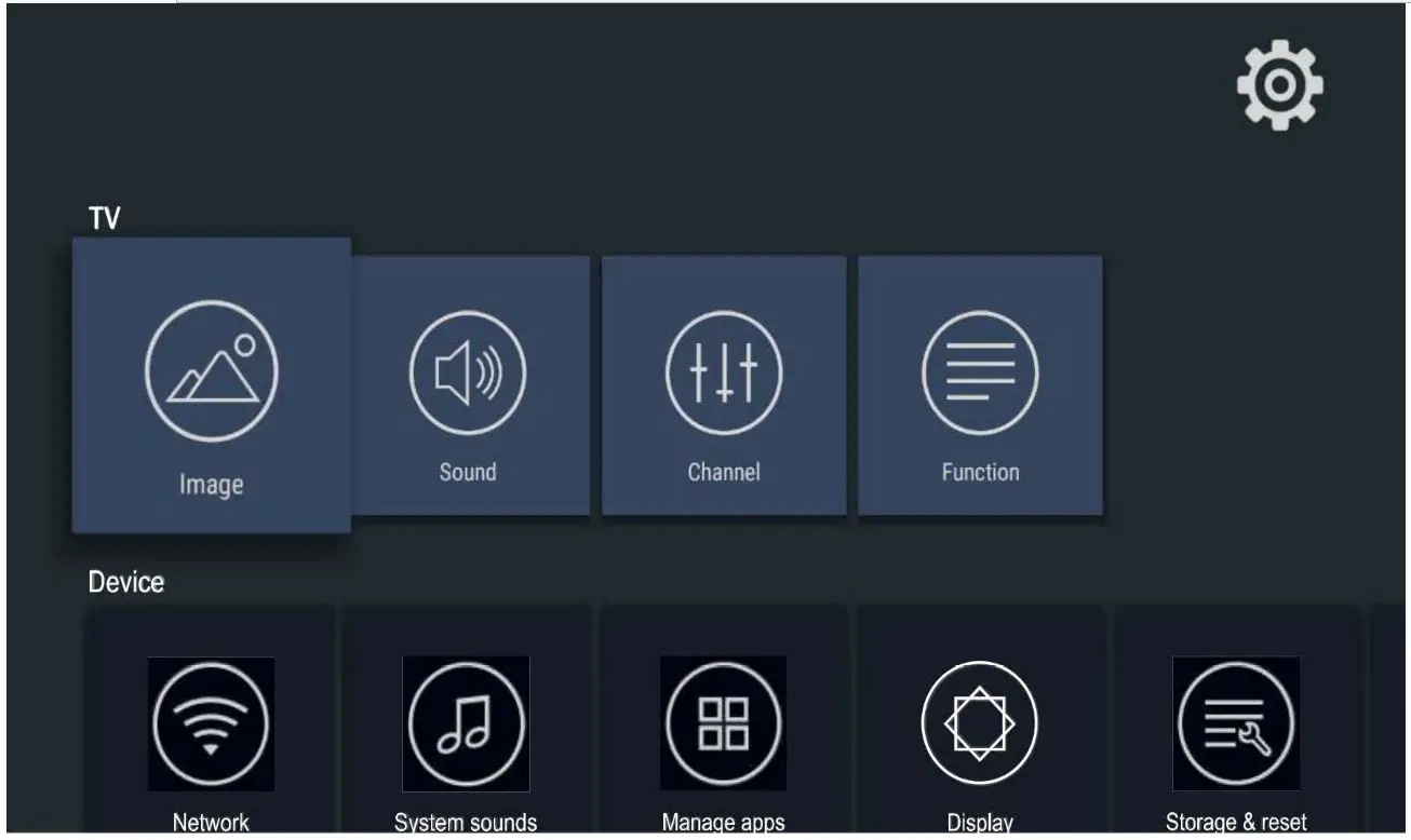 kogan Agora Smart 4K LED TV - Quick Menu-2