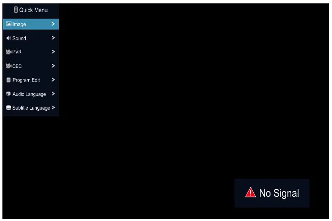 kogan Agora Smart 4K LED TV - Quick Menu