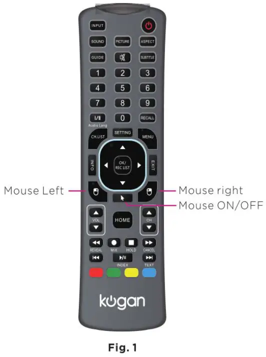 kogan Agora Smart 4K LED TV - Remot