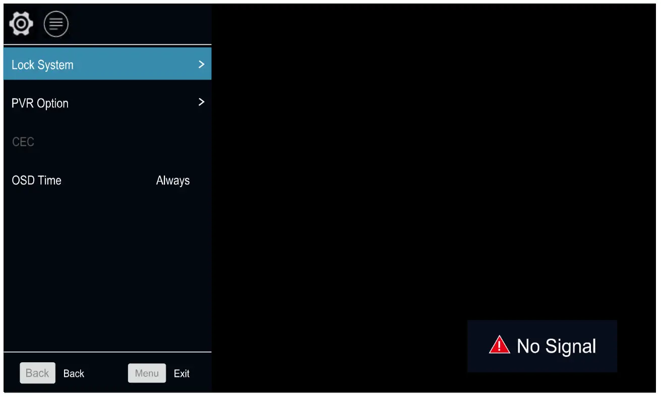 kogan Agora Smart 4K LED TV - Signal Information -