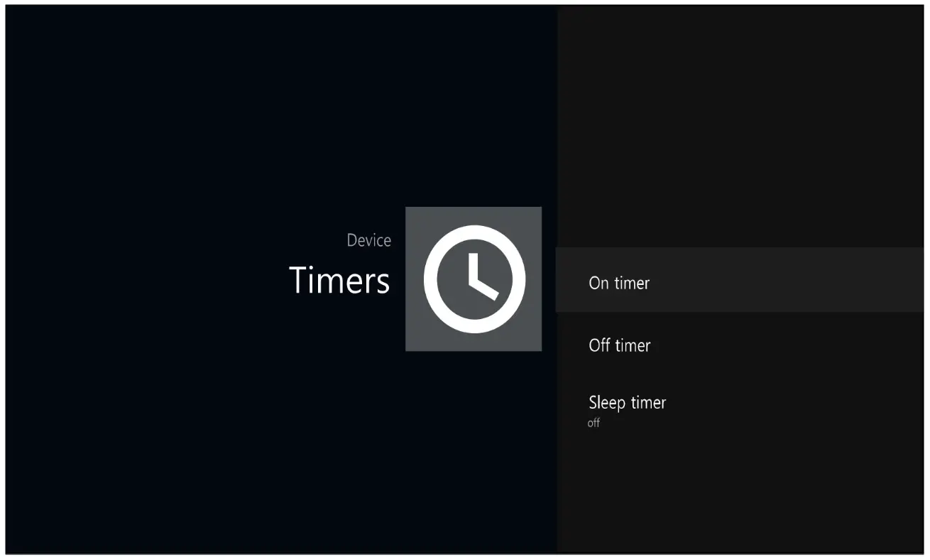 kogan Agora Smart 4K LED TV - Time