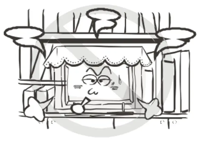 kogan Agora Smart 4K LED TV - Ventilation should not be impeded