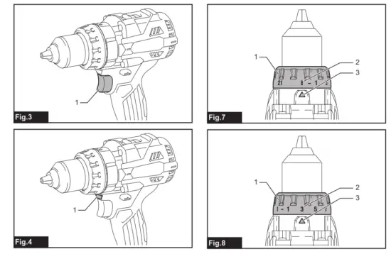 makita DDF486 Cordless Driver Drill - fig 2