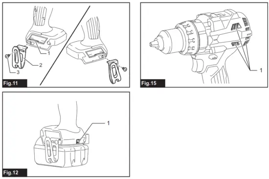 makita DDF486 Cordless Driver Drill - fig 4