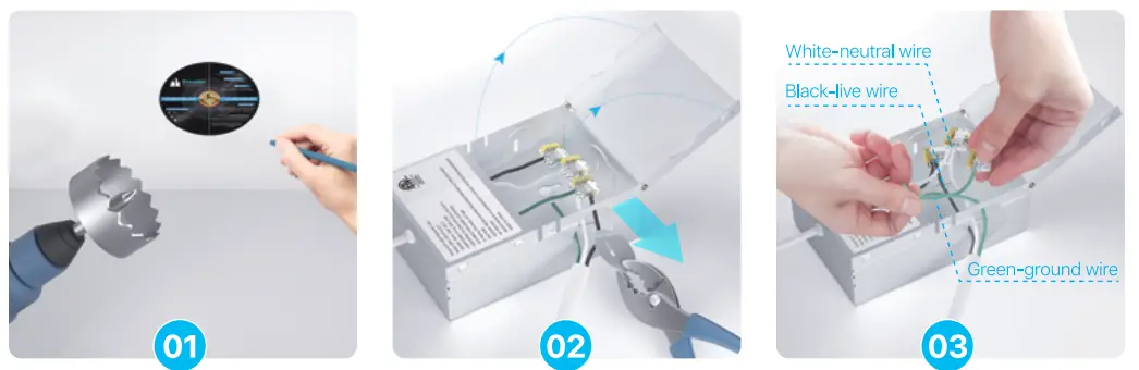 Ensenior 4I-3000K-4PACK 4 Inch Ultra Thin LED Recessed Ceiling Light 1